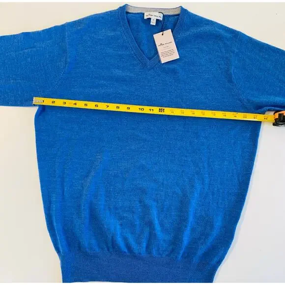 Peter Millar blue Crown Heritage Cashmere Sweater men’s M